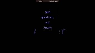 Java Interview Questions Pointer [upl. by Ansilme485]