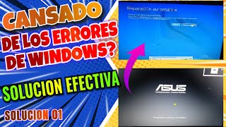 Como Solucionar error Reparacion Automatica en Windows 1011 2023 [upl. by Etolas380]