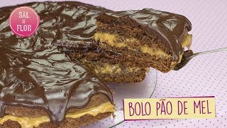 Bolo Pão de Mel  Sal de Flor [upl. by Alaet]