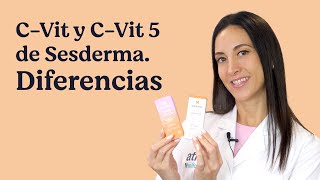 FARMACÉUTICA analizando la diferencia entre el sérum CVit y CVit 5 de Sesderma 💥 atidamifarma [upl. by Norym148]