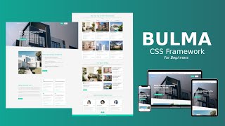 Bulma CSS Tutorial for Beginners  Real Estate Landing Page Mini Project [upl. by Aurea]