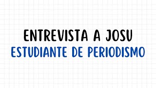 ENTREVISTA A JOSU  Las prácticas universitarias como método de esclavitud del siglo XXI [upl. by Sivam]