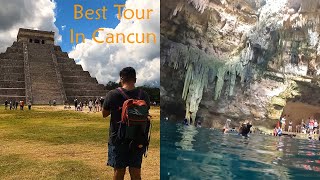 Best ExcursionTour in CANCUN  CHICHEN ITZA  CENOTE [upl. by Marcoux]