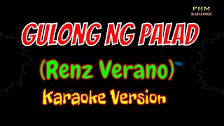 Gulong Ng Palad Karaoke  Renz Verano [upl. by Towney]