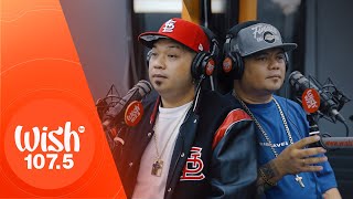 OG Sacred feat Braduzz performs quotHabang Buhay Gangstaquot LIVE on Wish 1075 Bus [upl. by Solorac898]