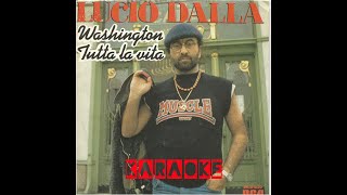 A042 Washington  Lucio Dalla  Karaoke Lyrics and Guitar Chords [upl. by Laud632]