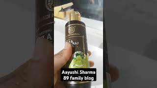 Amla bhringraj hair oilkhadi naturallong hairhealthyYouTube short video [upl. by Lemej]