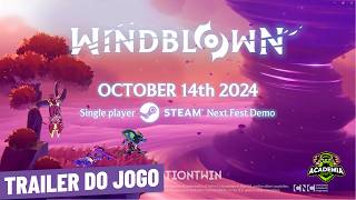 Windblown  Official Early Access Release Date Trailer [upl. by Ykcul]