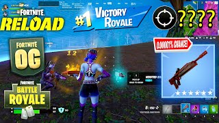 EXPLOSIVE AR IS INSANE  OG Fortnite Reload  High Kill Gameplay  Keyboard amp Mouse [upl. by Ailaht]