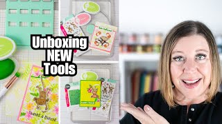 Unboxing NEW Cardmaking Tools  Catherine Pooler amp Sizzix Collab  Giveaway [upl. by Donia]