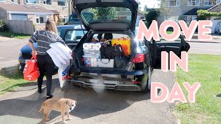 MOVING TO UNIVERSITY VLOG Organising My Room Freshers amp Dealing With Homesickness [upl. by Suaeddaht]