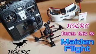 HGLRC Petrel 120x 3s 👌👌  Maiden Flight  Rotor Club Faouin Le 20062021 [upl. by Asilaj]