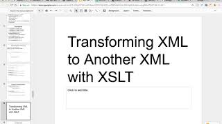 00735 Transforming XML to Another XML with XSLT and Java [upl. by Nylyaj]