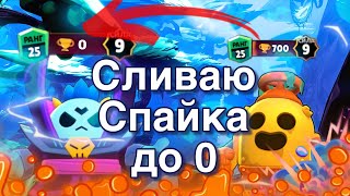 I drain the spike to 0 😱  Сливаю спайка до 0 😱 [upl. by Nadabb145]