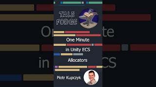 One Minute in Unity ECS  Allocators ecs unity gamedev tutorials trending [upl. by Buehrer]