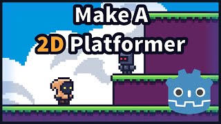 2D Platformer Tutorial In Godot  Part 1 [upl. by Udela]