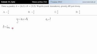 Zad15 Matura próbna 7 marca 2012 [upl. by Calan397]
