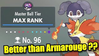 Delphox Psyspam in Regulation H  Top 100 Master Ball Rank [upl. by Quincey]