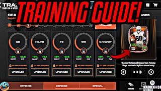 HOW TO INCREASE YOUR OVR FAST TEAM TRAINING GUIDE Madden Mobile 25 [upl. by Emse]