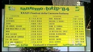 classifica SANREMO 1984 [upl. by Ranson]