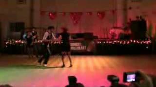 Lindy Hop Ninjammerz Jitters GNSH Caberet 2009 [upl. by Eugatnom]