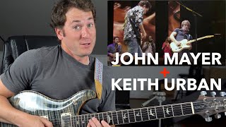 Guitar Teacher REACTS John Mayer amp Keith Urban  Dont Let Me Down  LIVE 4K [upl. by Artapoelc]