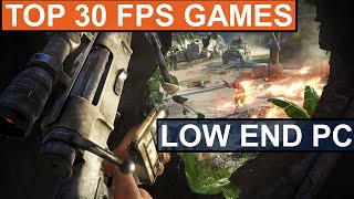 TOP 30 FPS Games for Low End PC Intel HD [upl. by Turnbull]