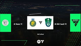 AL NASSR VS AL AHLI SAUDI EA SPORTS FC 24 MOBILE GAMEPLAY [upl. by Eberto]