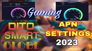 DITO APN SETTINGS 2023 FOR ALL NETWORKS  Mod By Tricks [upl. by Hanny]