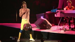 mick jagger dancing  best moves 4K SUB [upl. by Ydnil]