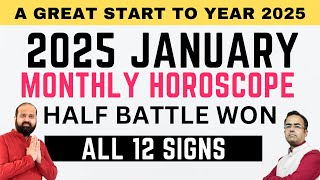 January 2025 Horoscope  Janaury 2025 Horoscope  Jan 2025 Horoscope for all 12 Signs Jan Horoscope [upl. by Elletnohs]