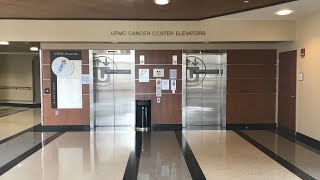 Schindler 330A quotUquot Elevators at UPMC Passavant Hospital Cancer Center McCandless Township PA [upl. by Ahsielat]