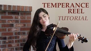 How to play TEMPERANCE REEL ✨ Fiddle tutorial [upl. by Johnson]