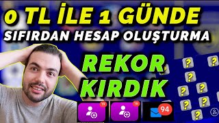 REKOR KIRDIK âœˆï¸ 0 TL Ä°LE 1 GÃœNDE HESAP FULLEME SERÄ°MÄ°ZÄ°N EN Ä°YÄ° KADROSU ğŸ”¥EFOOTBALL 2024 MOBÄ°LE [upl. by Nettle557]