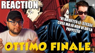 JUJUTUS KAISEN cavernadiplatone cosa ne pensa del FINALE REACTION jjk FINALE [upl. by Aicnorev]