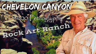 Chevelon Canyon Rock Art Ranch 3000 petroglyphs [upl. by Kippy776]