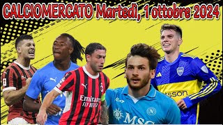 CALCIOMERCATO Martedì 1 ottobre 2024 [upl. by Edualc455]