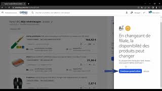 Webshop Cebeo vidéo 3  Comment finaliser une commande [upl. by Noni109]