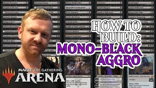 How to Build MtG MonoBlack Aggro [upl. by Arraes]