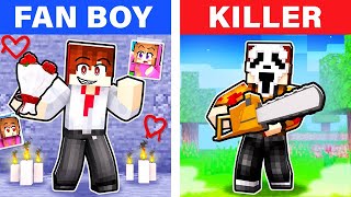 DATE a FAN BOY or KILLER in Minecraft [upl. by Carpet]