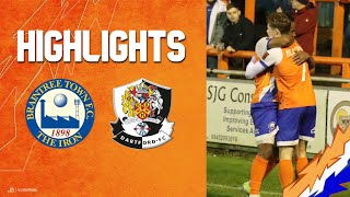 HIGHLIGHTS  Braintree Town vs Dartford 12324 20 [upl. by Eenttirb]