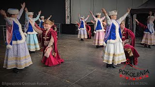 Grupa Folklorystyczna POKOLENIA  Biłgorajskie Centrum Kultury  MAZUR [upl. by Hakilam]