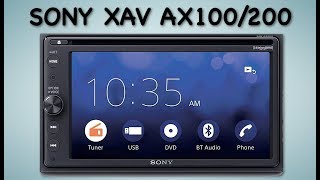 Sony XAV AX100 AX200 Review 4K [upl. by Milena727]