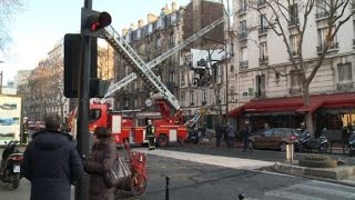 BoulogneBillancourt violente explosion a priori due au gaz [upl. by Nazler]