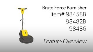 Tornado BruteForce Burnisher  Feature Overview [upl. by Xonnel]