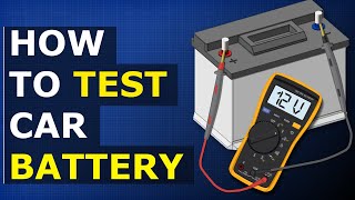 How to test a car battery [upl. by Dnalro737]