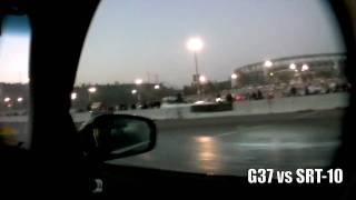 Infiniti G37 vs Civc Si SRT10 240sx 335i  Qualcomms Racelegal June 4 2010mp4 [upl. by Doane]