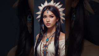 Ai Native American Princess nativeamerican elcondorpasa leorojas shorts viral trending flute [upl. by Arehs565]