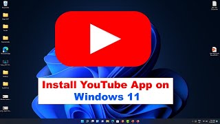 Download and install YouTube Browser on windows 11 [upl. by Eiramanel448]