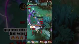 gamplay ling maniac no cut no edit mlbb mobilelegends gameplay ling [upl. by Capone]